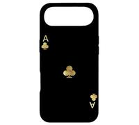 Carcasa para iPhone Air Ace of Clubs Cartas de Poker Naipes Blackjack