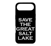 Carcasa para iPhone Air Activista de conservación del Agua de Utah Salva el Gran Lago Salado
