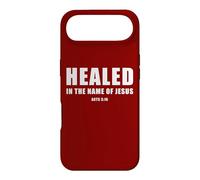 Carcasa para iPhone Air Acts 3:16 Healed in The Name of Jesus!