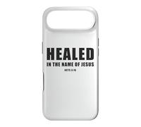 Carcasa para iPhone Air Acts 3:16 Healed in The Name of Jesus!