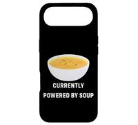 Carcasa para iPhone Air Actualmente Alimentado por Soup Funny Cozy Comfort Food Design
