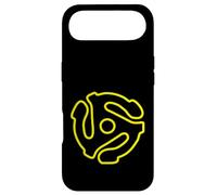 Carcasa para iPhone Air Adaptador de Disco Vintage de 45 RPM con Eje de música de Vinilo Retro