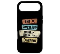 Carcasa para iPhone Air Adiestrador de Perros Eat Sleep Train Repeat, Orgulloso y Divertido