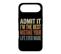 Carcasa para iPhone Air Admit It Im The Best Mistake Funny Retro Parejas Cita