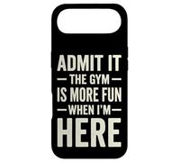 Carcasa para iPhone Air Admit It The Gym Is More Fun When I'm Here