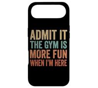 Carcasa para iPhone Air Admit It The Gym Is More Fun When I'm Here