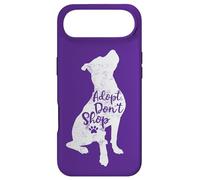 Carcasa para iPhone Air Adoptar, no Comprar, rescatar al Perro Pitbull