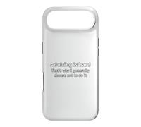 Carcasa para iPhone Air Adultar es difícil Es por eso Que generalmente elijo no Hacerlo