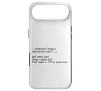 Carcasa para iPhone Air Adulto Divertido Adulto Responsable