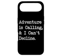 Carcasa para iPhone Air Adventure is Calling & I Can't Decline Funny Climbing Quote