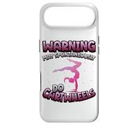 Carcasa para iPhone Air Advertencia Puede Hacer Espontáneamente Cartwheels Gimnasia Gimnasta