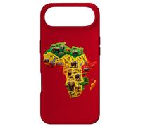 Carcasa para iPhone Air African Animal Map Juneteenth Flag Colors Pride Black Africa