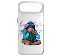 Carcasa para iPhone Air Afroamericana Niña Negra Música Mujeres Afro Melanin Queen.