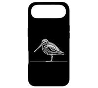 Carcasa para iPhone Air Agachadiza de Wilson Arte Lineal | Ave Limícola