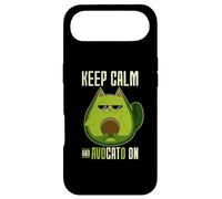 Carcasa para iPhone Air Aguacate Keep Calm and Aguacate On Cat