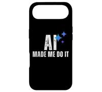 Carcasa para iPhone Air AI Made Me Do It Tech Humor Lógica Fallada Diseño Gráfico