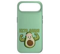 Carcasa para iPhone Air Ajuste Aguacate con músculos Keto