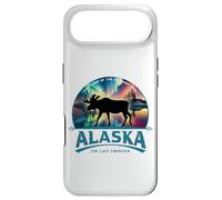 Carcasa para iPhone Air Alaska Tierra del Sol de Medianoche Aurora Borealis Alce