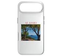 Carcasa para iPhone Air Alassio Vista de la Isla Gallinara - Mar Riviera Italiana