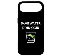 Carcasa para iPhone Air Alcohol Gin Funny Drinking Save Water Drink Gin