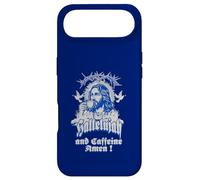 Carcasa para iPhone Air Aleluya y cafeína Amén Amado café Iglesia con Texto en alemán