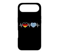 Carcasa para iPhone Air Alemán-Griego Griego Dos Corazones ECG