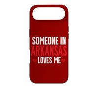 Carcasa para iPhone Air Alguien en Arkansas me ama Heart State Vintage