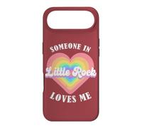 Carcasa para iPhone Air Alguien en Little Rock Me ama City Heart