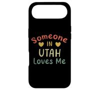 Carcasa para iPhone Air Alguien en Utah me ama Retro USA State US