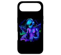 Carcasa para iPhone Air Alien Cyborg DJ Robot Grabar Techno Música Cool Aliens