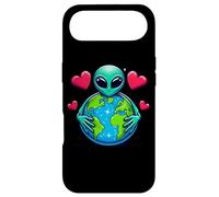 Carcasa para iPhone Air Alien Earth Day Hug Hugging Planet Lover Niños Niñas