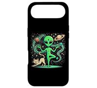 Carcasa para iPhone Air Alien Haciendo un Yoga - Yoga Pose - Espacio - Plancton