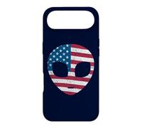 Carcasa para iPhone Air Alien Head Bandera Americana Patriótica - I Love USA America Fan