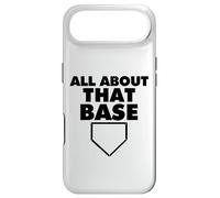 Carcasa para iPhone Air All About That Base Funny Baseball Home Plate
