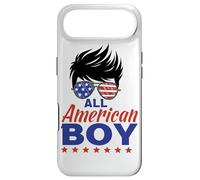 Carcasa para iPhone Air All American Boy 4th of July Boys Kids Sunglasses USA Flag