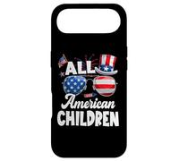 Carcasa para iPhone Air All American Children American Flag Sunglasses 4th of July