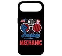 Carcasa para iPhone Air All American Mechanic American Flag Sunglasses 4th of July