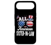 Carcasa para iPhone Air All American Sister In Law USA Flag Sunglasses 4th of July
