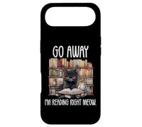 Carcasa para iPhone Air All I Need Are Cats & Books Theme Bookish Go Away Im Reading