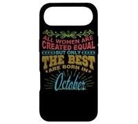 Carcasa para iPhone Air All Women Are Born In October Birthday Women Girl