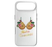 Carcasa para iPhone Air Aloha Beaches Funny Summer Coconut & Flower Bra Mujer