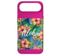 Carcasa para iPhone Air Aloha Hibiscus Flowers oahu maui Kauai Live pono Luna de Miel