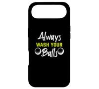 Carcasa para iPhone Air Always Wash Your Balls Golf Jugador