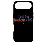 Carcasa para iPhone Air Amante de la Naturaleza Me Gustan Las montañas, ¿de Acuerdo