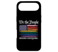 Carcasa para iPhone Air American Flag Gay Pride Month We The People Means Everyone