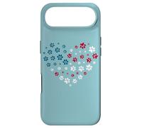 Carcasa para iPhone Air American Flag Patriotic Dog and Cat Paw Print 4th of July