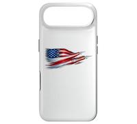 Carcasa para iPhone Air American Patriotic Fighter Jets USA Flag ondeando el 4 de Julio