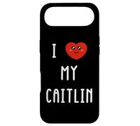 Carcasa para iPhone Air Amo A Caitlin Nombre Gracioso