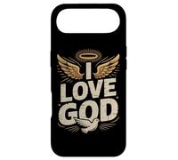 Carcasa para iPhone Air Amo a Dios con alas y Paloma