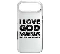 Carcasa para iPhone Air Amo a Dios, Pero Algunos de Sus Hijos se Ponen en mis Nervios